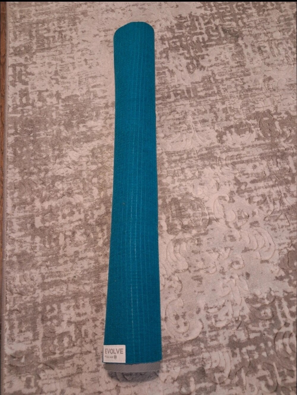 Evolve by Gaiam teal non-slip yoga mat